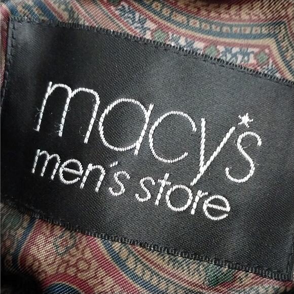 LAUREN BY RALPH LAUREN! LUXE BLACK FINE WALE CORDUROY ELBOW PATCH JACKET! SZ 46R - Picture 10 of 11